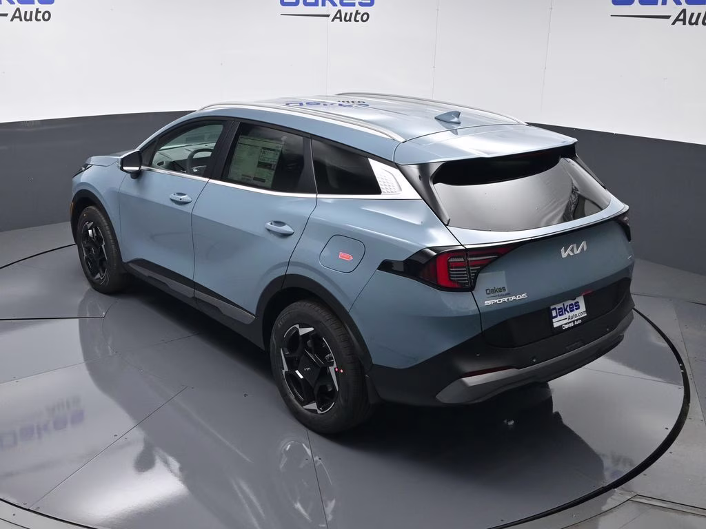 2026 Heritage Blue Kia Sportage Hybrid EX AWD SUV