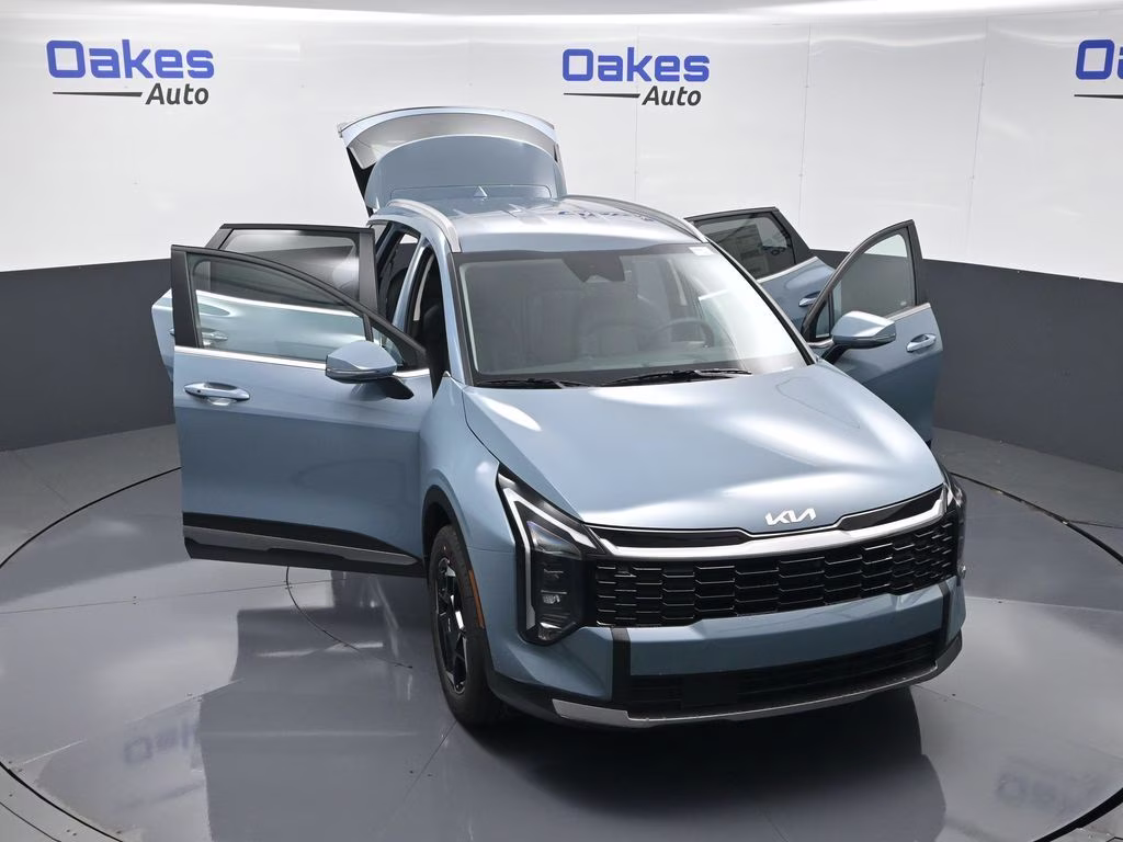 2026 Heritage Blue Kia Sportage Hybrid EX AWD SUV