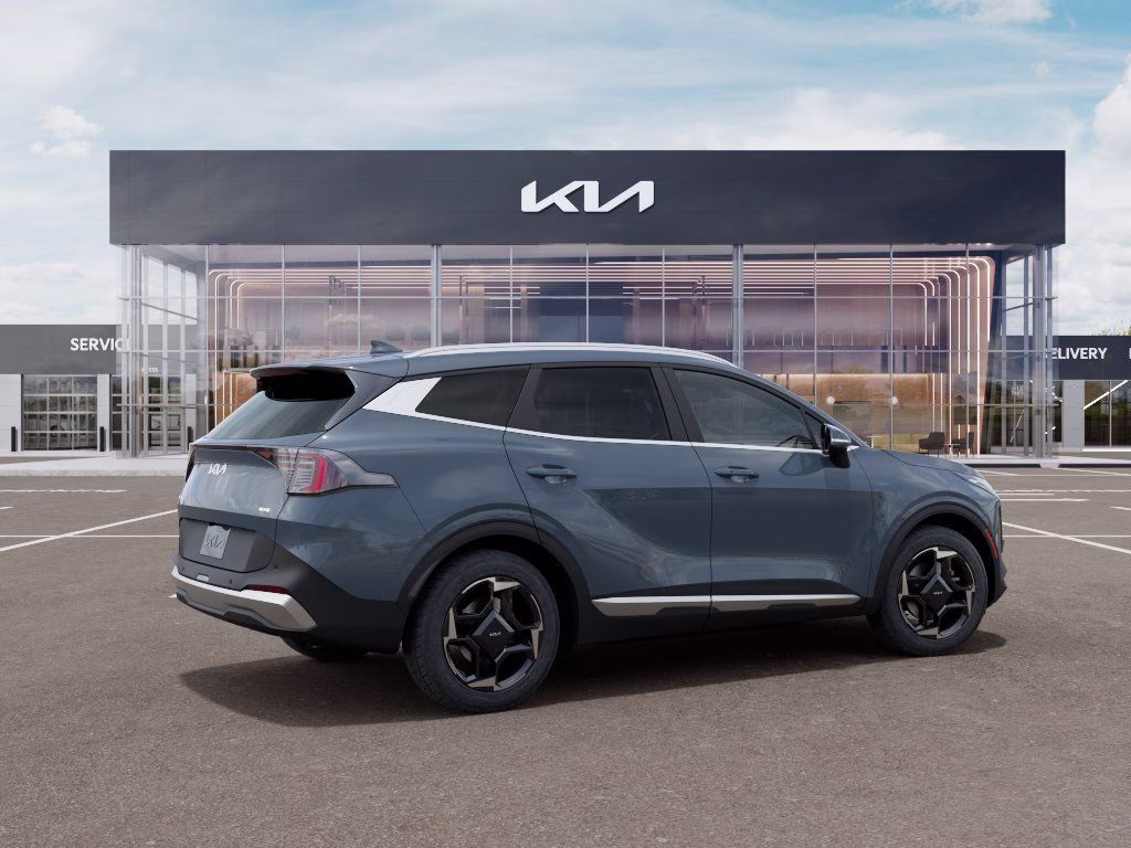 2026 Heritage Blue Kia Sportage Hybrid EX AWD SUV