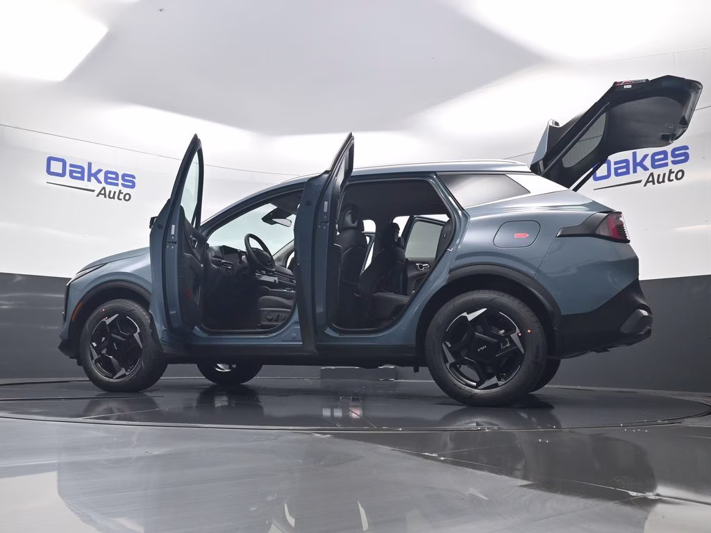 2026 Heritage Blue Kia Sportage Hybrid EX AWD SUV