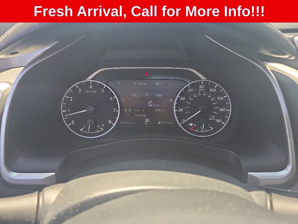 2017 Magnetic Black Metallic Nissan Murano Platinum FWD SUV