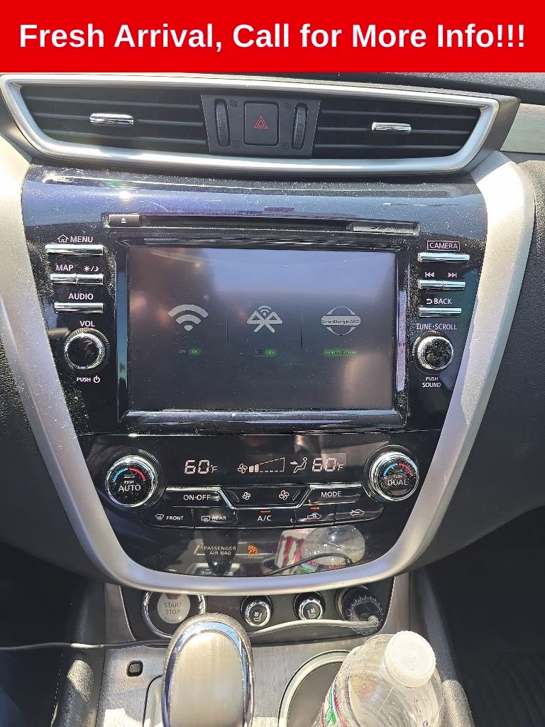 2017 Magnetic Black Metallic Nissan Murano Platinum FWD SUV