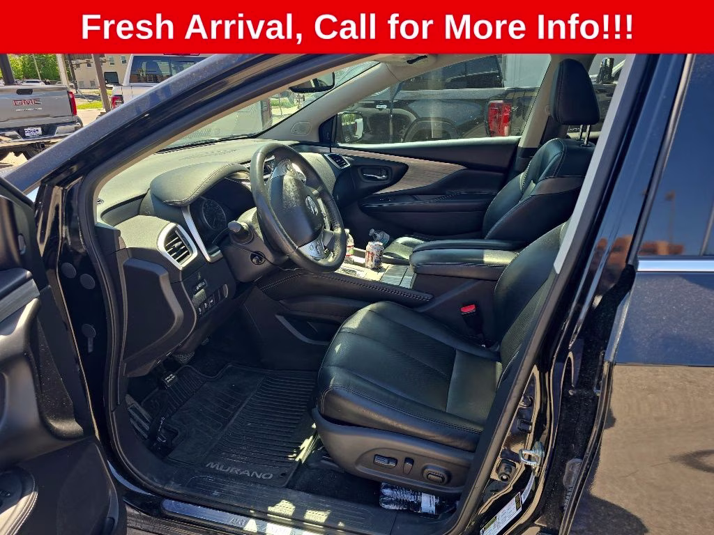 2017 Magnetic Black Metallic Nissan Murano Platinum FWD SUV