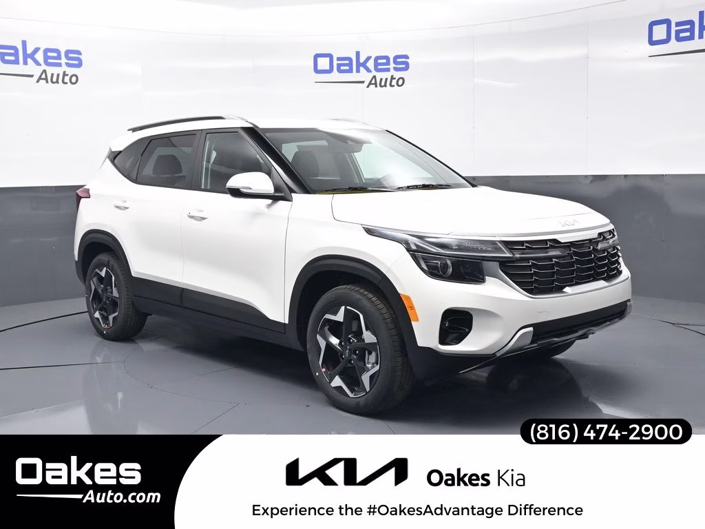 2026 Snow White Pearl Kia Seltos S AWD SUV