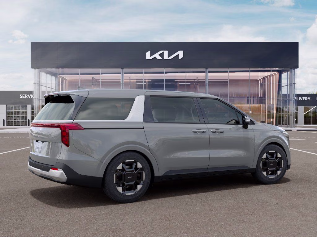 2026 Ceramic Silver Kia Carnival EX FWD Van