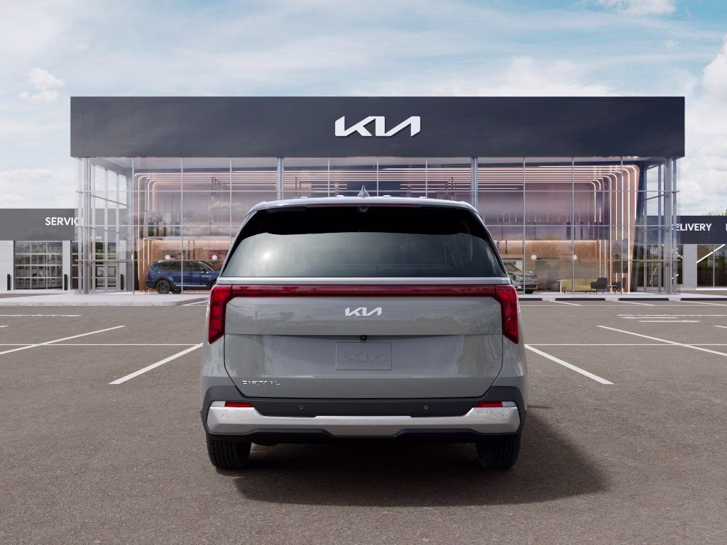 2026 Ceramic Silver Kia Carnival EX FWD Van