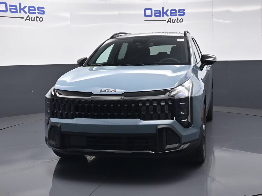 2026 Heritage Blue Kia Sportage Hybrid X-Line AWD SUV