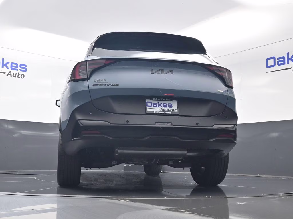 2026 Heritage Blue Kia Sportage Hybrid X-Line AWD SUV