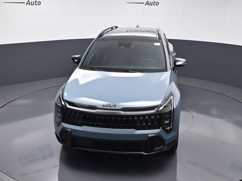 2026 Heritage Blue Kia Sportage Hybrid X-Line AWD SUV
