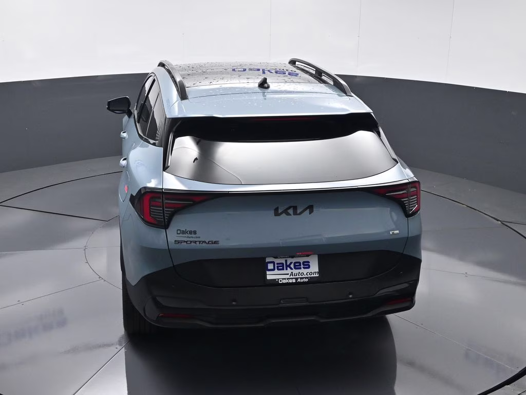 2026 Heritage Blue Kia Sportage Hybrid X-Line AWD SUV