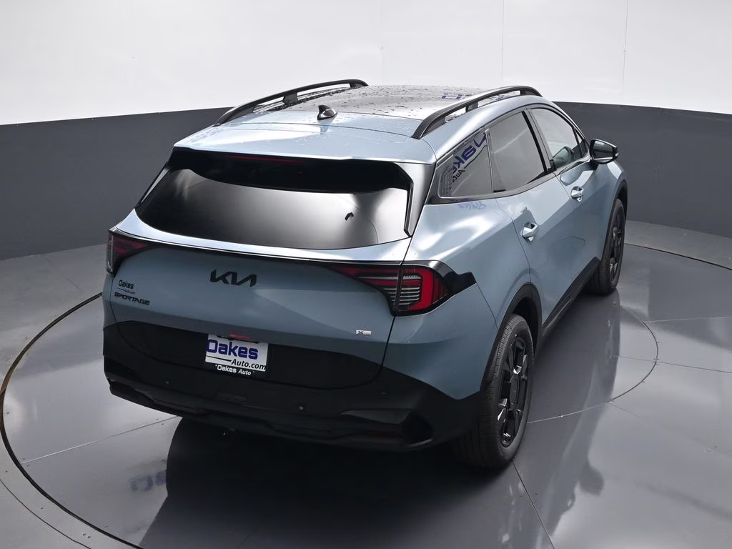 2026 Heritage Blue Kia Sportage Hybrid X-Line AWD SUV
