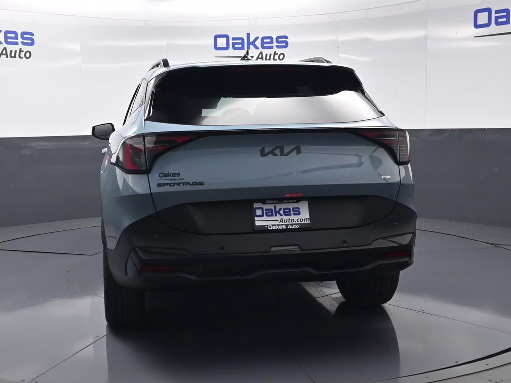 2026 Heritage Blue Kia Sportage Hybrid X-Line AWD SUV
