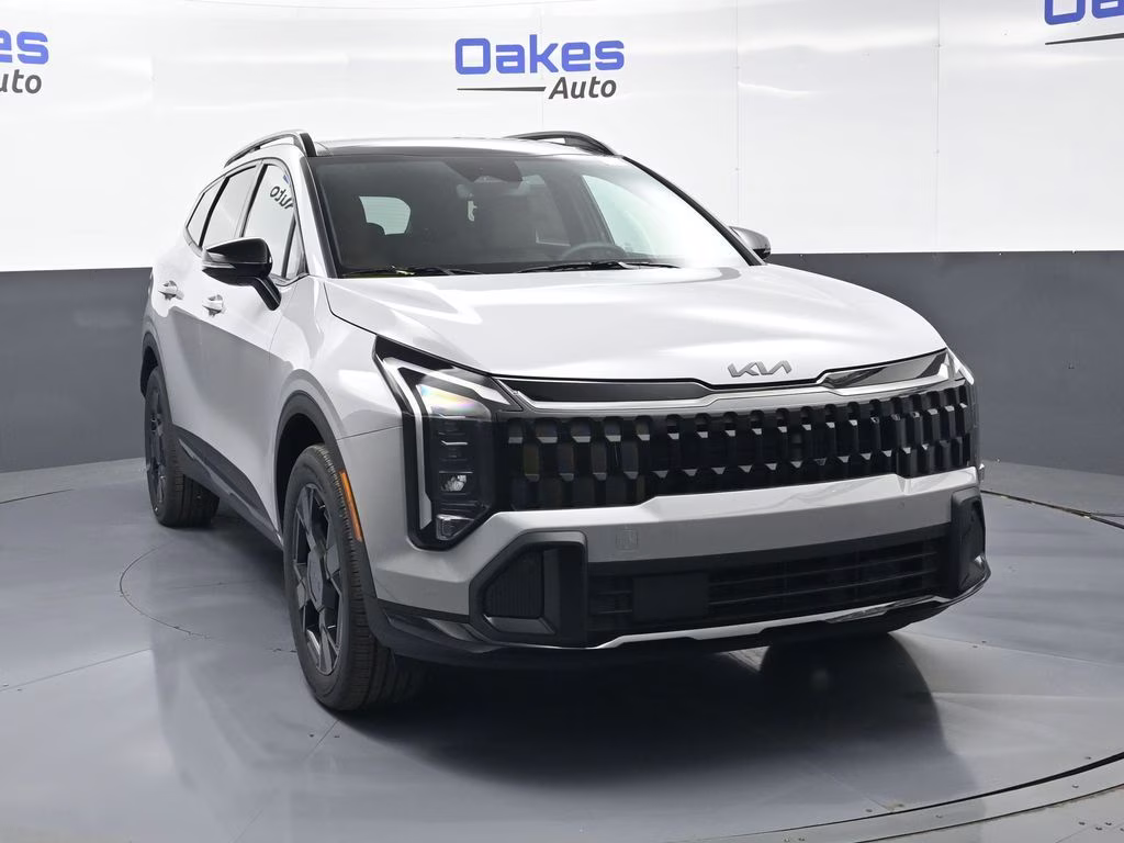2026 Wolf Gray Kia Sportage Hybrid X-Line AWD SUV