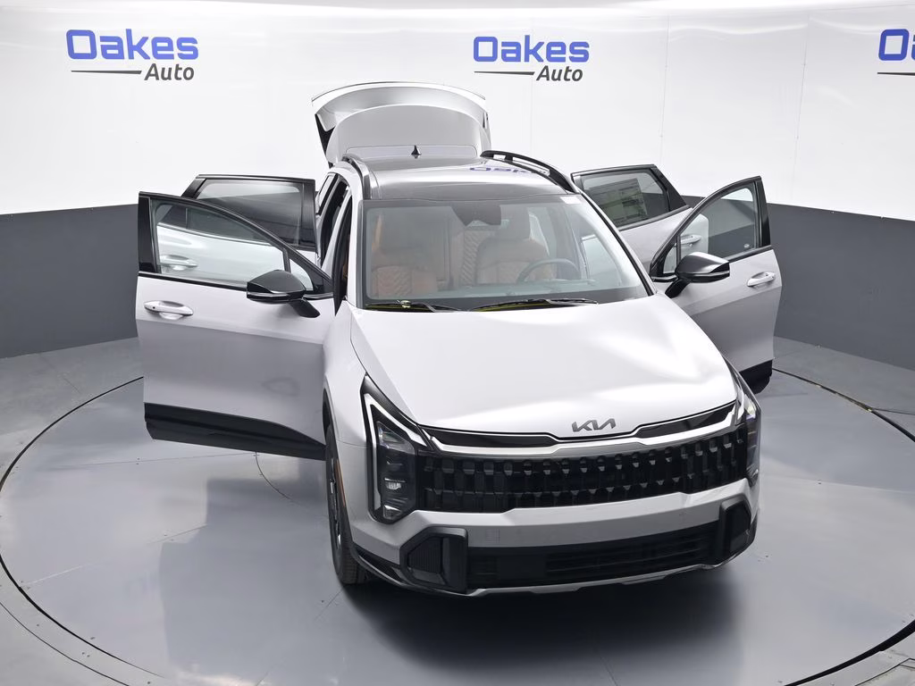 2026 Wolf Gray Kia Sportage Hybrid X-Line AWD SUV