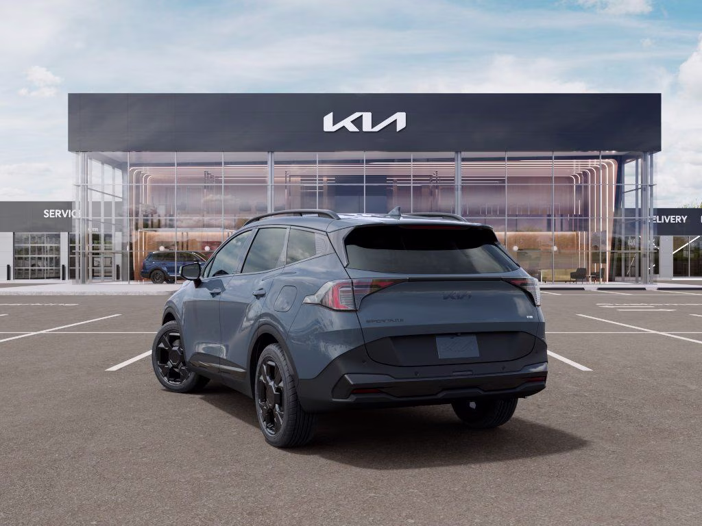 2026 Heritage Blue Kia Sportage Hybrid X-Line AWD SUV