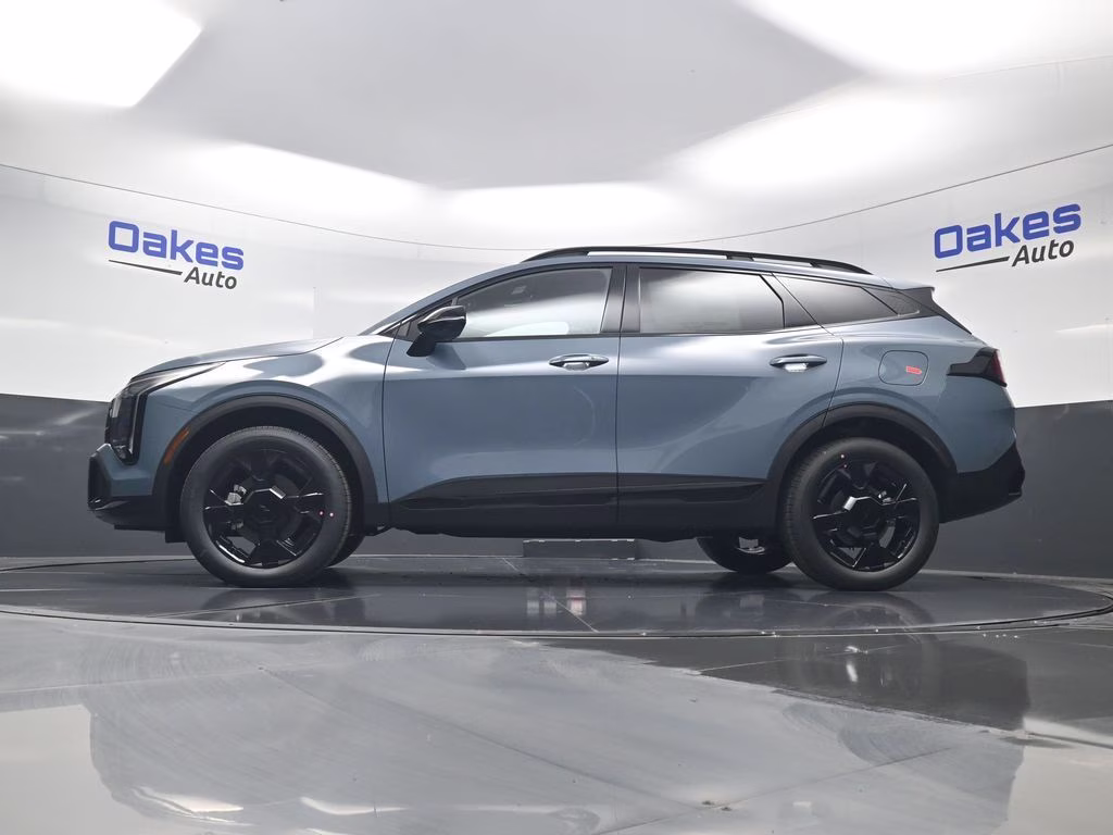 2026 Heritage Blue Kia Sportage Hybrid X-Line AWD SUV