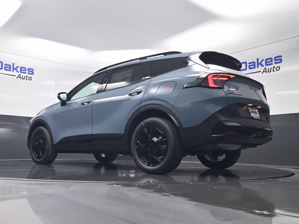 2026 Heritage Blue Kia Sportage Hybrid X-Line AWD SUV