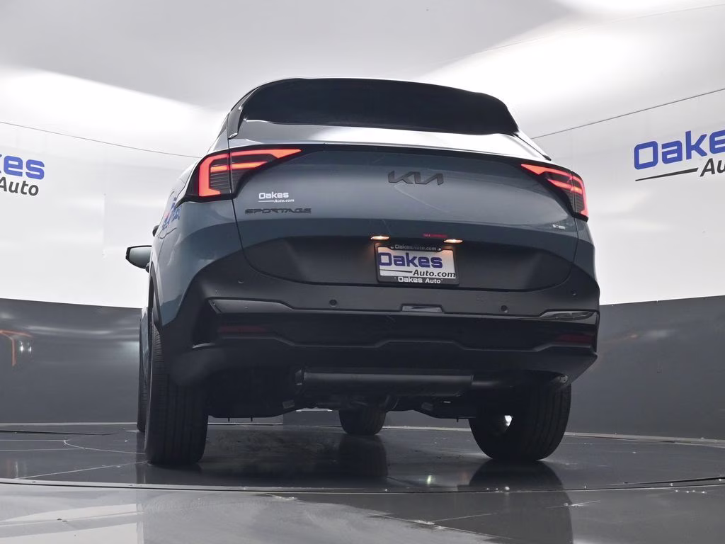 2026 Heritage Blue Kia Sportage Hybrid X-Line AWD SUV