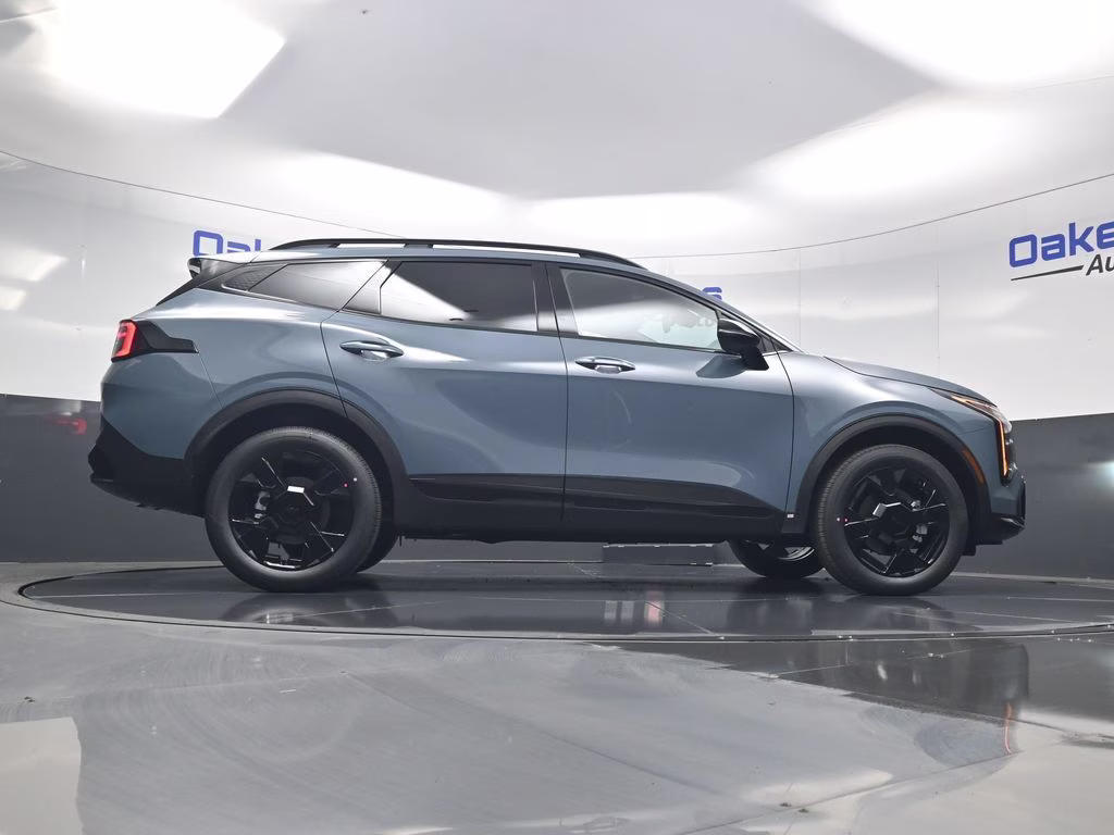 2026 Heritage Blue Kia Sportage Hybrid X-Line AWD SUV