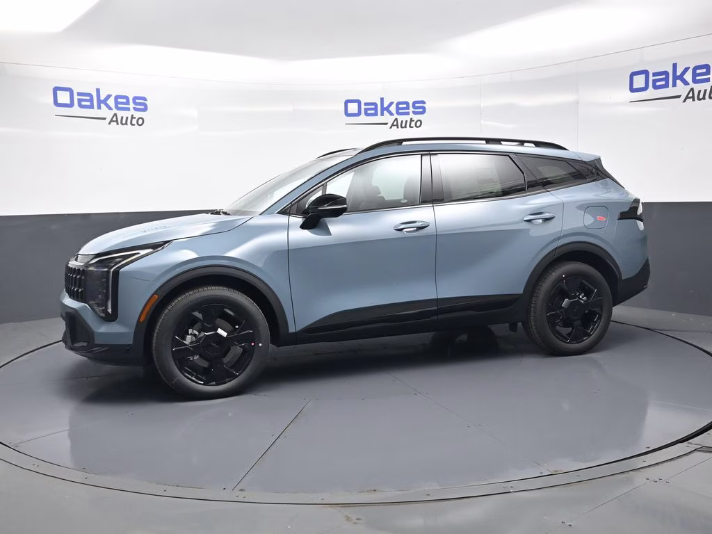 2026 Heritage Blue Kia Sportage Hybrid X-Line AWD SUV