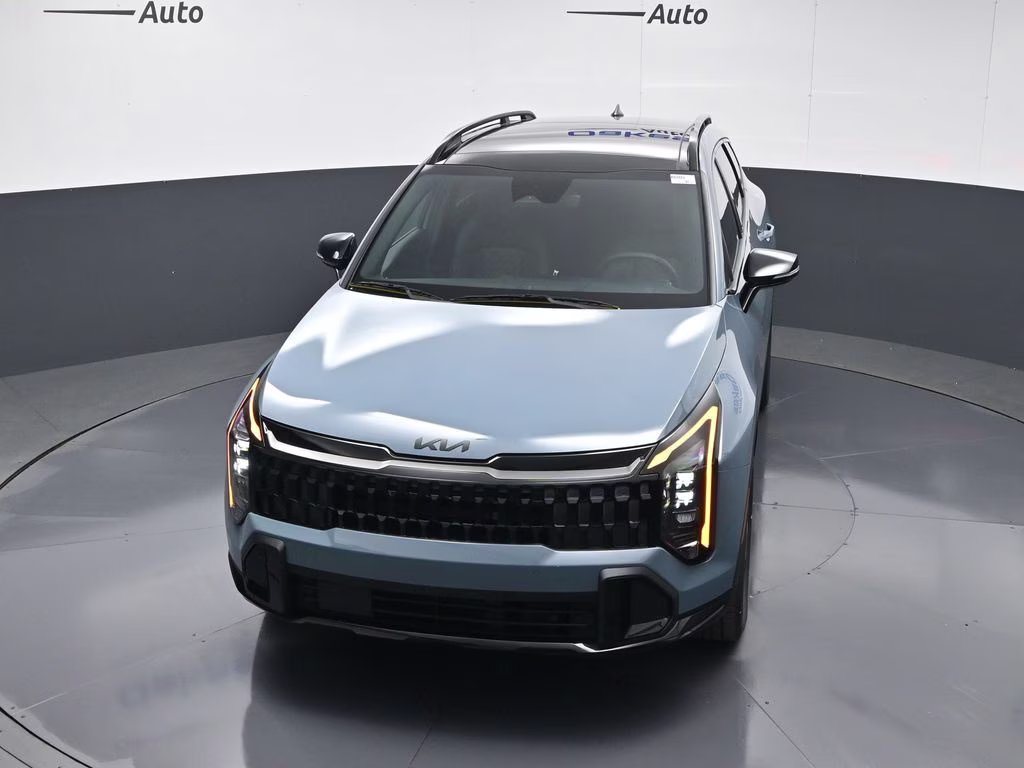 2026 Heritage Blue Kia Sportage Hybrid X-Line AWD SUV