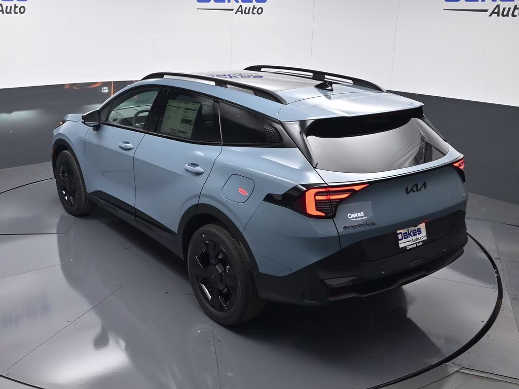 2026 Heritage Blue Kia Sportage Hybrid X-Line AWD SUV