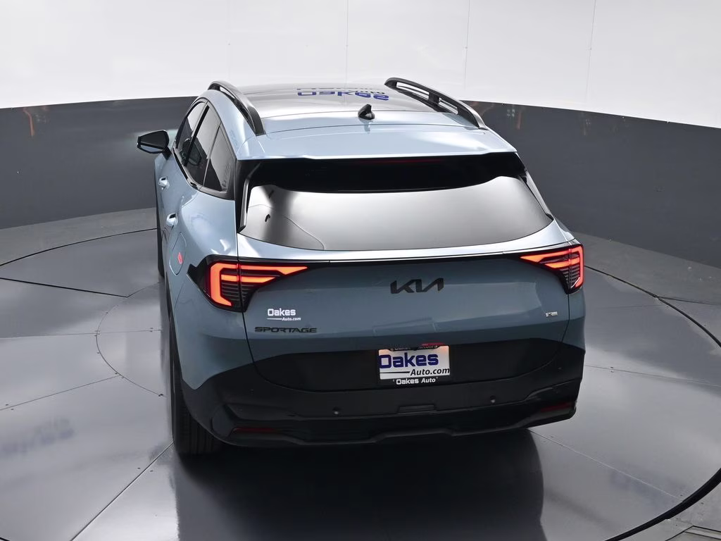 2026 Heritage Blue Kia Sportage Hybrid X-Line AWD SUV