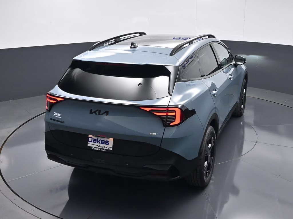 2026 Heritage Blue Kia Sportage Hybrid X-Line AWD SUV
