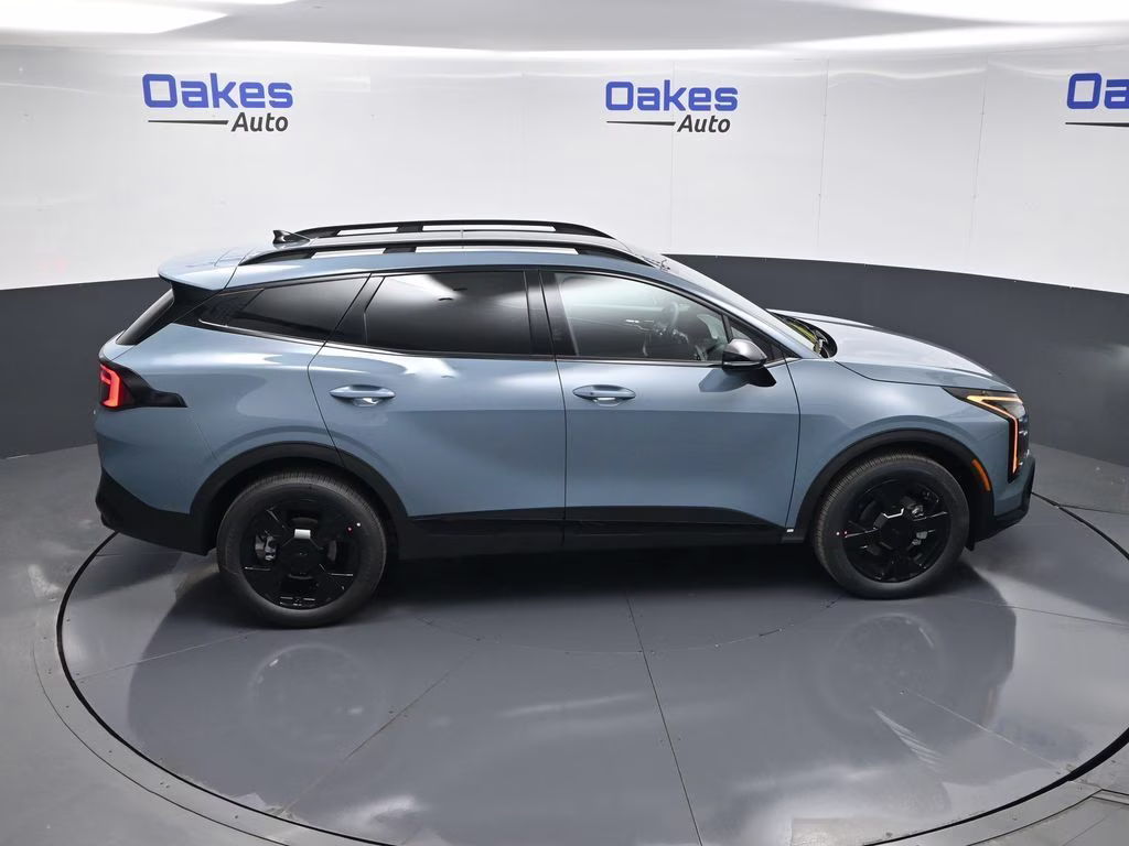 2026 Heritage Blue Kia Sportage Hybrid X-Line AWD SUV