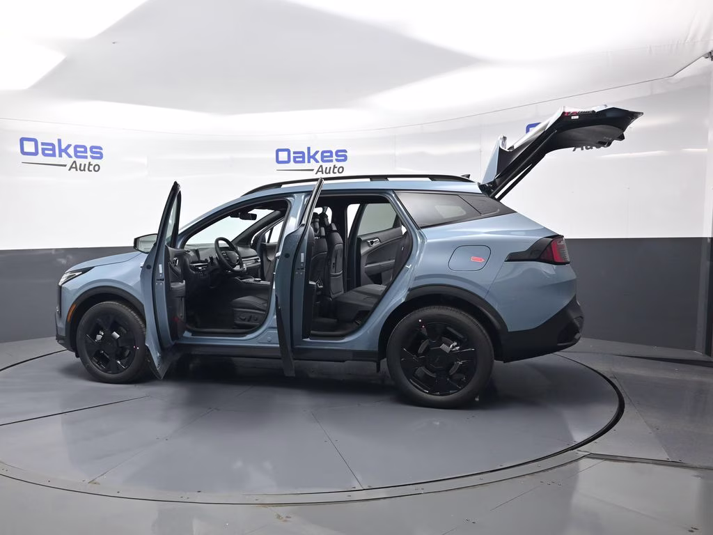 2026 Heritage Blue Kia Sportage Hybrid X-Line AWD SUV