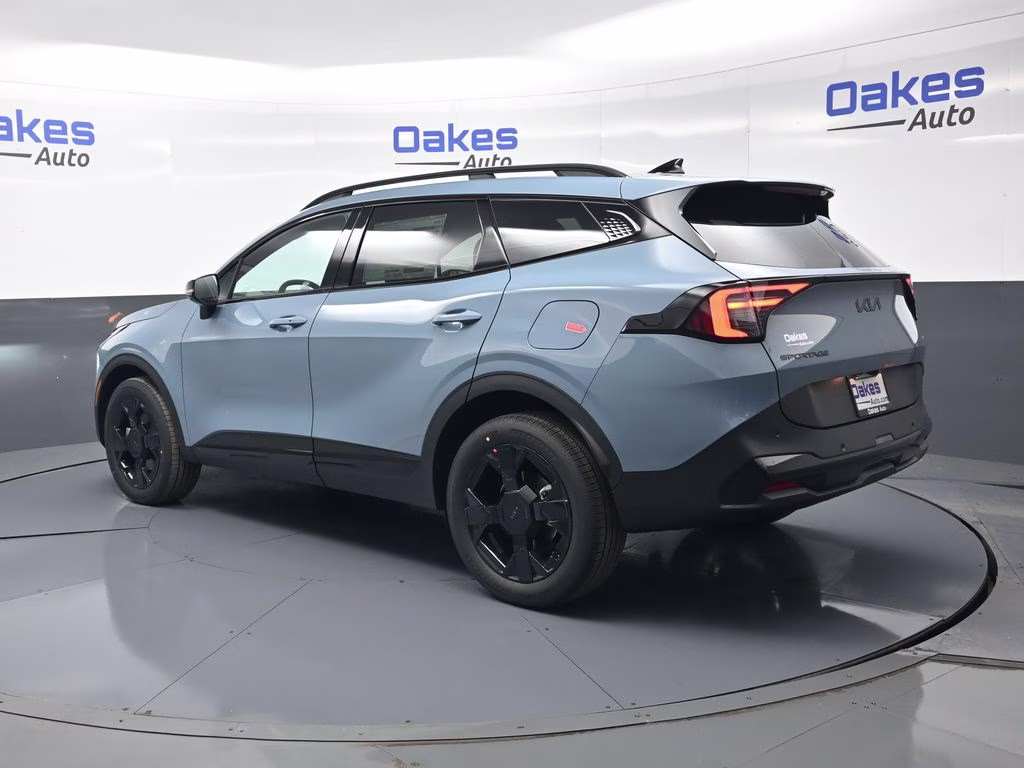 2026 Heritage Blue Kia Sportage Hybrid X-Line AWD SUV