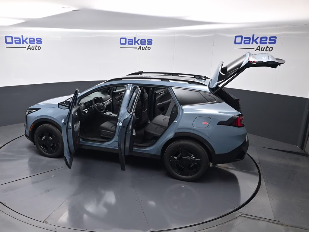 2026 Heritage Blue Kia Sportage Hybrid X-Line AWD SUV