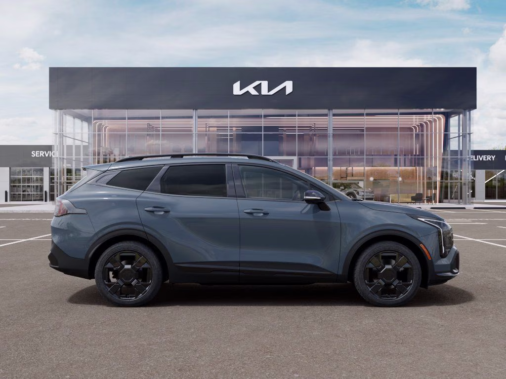 2026 Heritage Blue Kia Sportage Hybrid X-Line AWD SUV