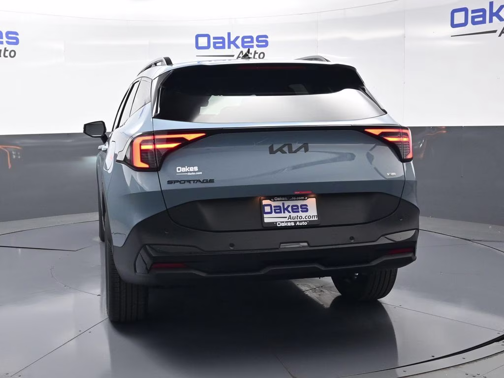 2026 Heritage Blue Kia Sportage Hybrid X-Line AWD SUV