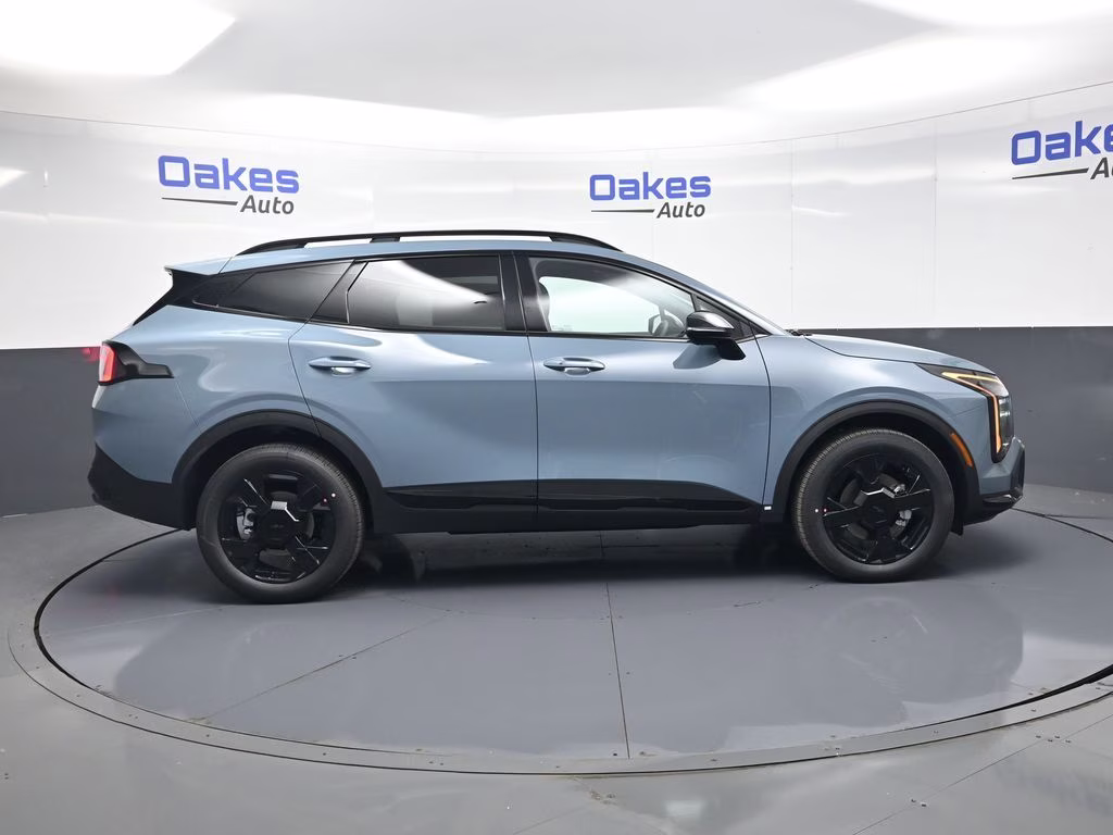 2026 Heritage Blue Kia Sportage Hybrid X-Line AWD SUV