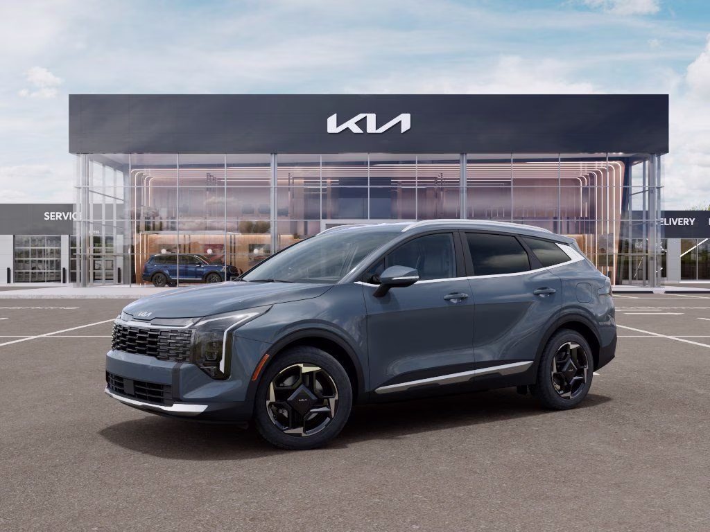 2026 Heritage Blue Kia Sportage Hybrid EX AWD SUV
