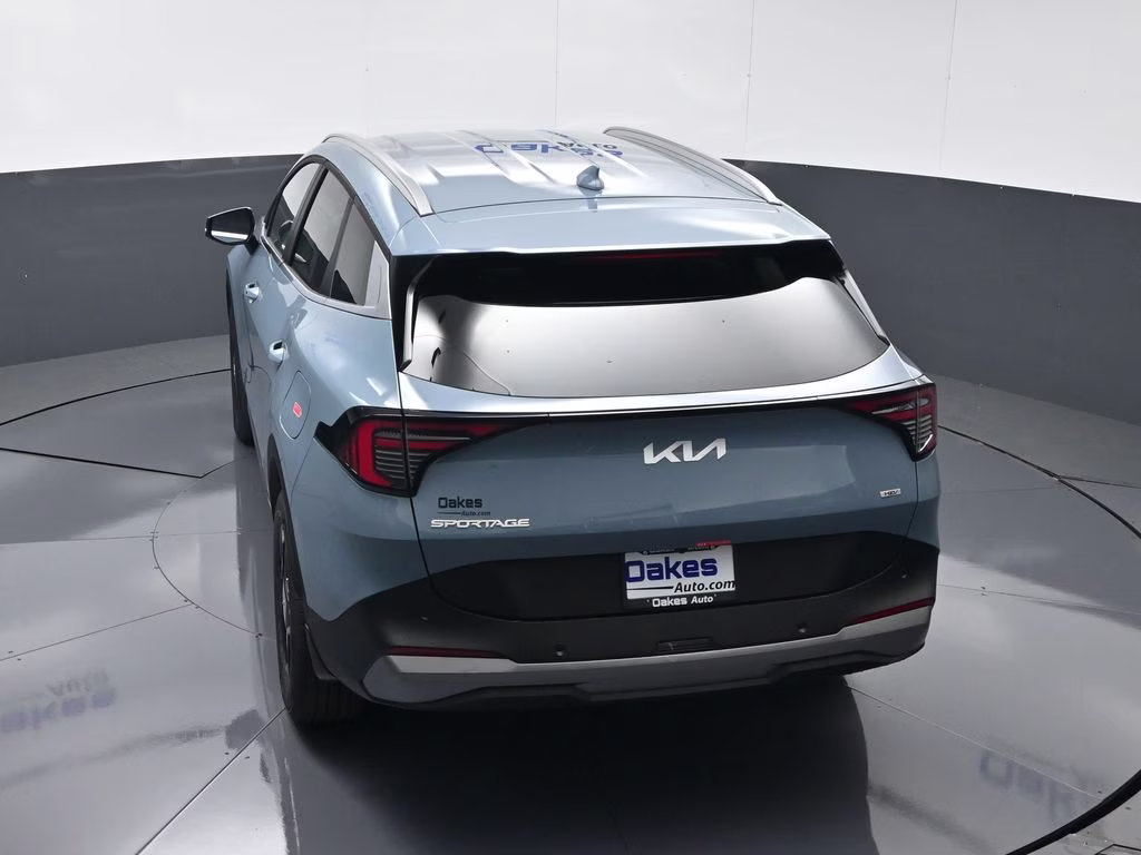 2026 Heritage Blue Kia Sportage Hybrid EX AWD SUV