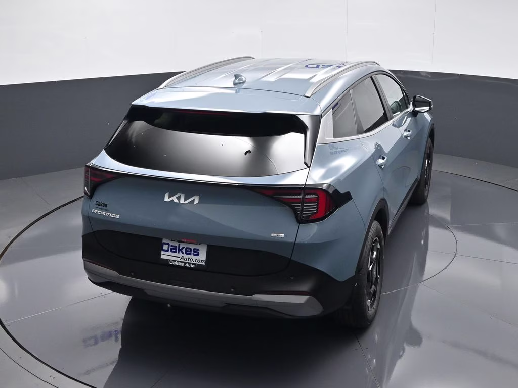 2026 Heritage Blue Kia Sportage Hybrid EX AWD SUV