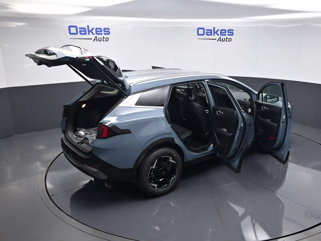 2026 Heritage Blue Kia Sportage Hybrid EX AWD SUV