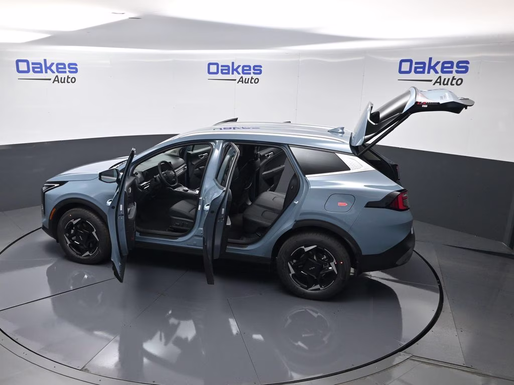 2026 Heritage Blue Kia Sportage Hybrid EX AWD SUV