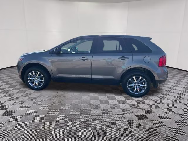 2014 Mineral Gray Metallic Ford Edge SEL FWD SUV