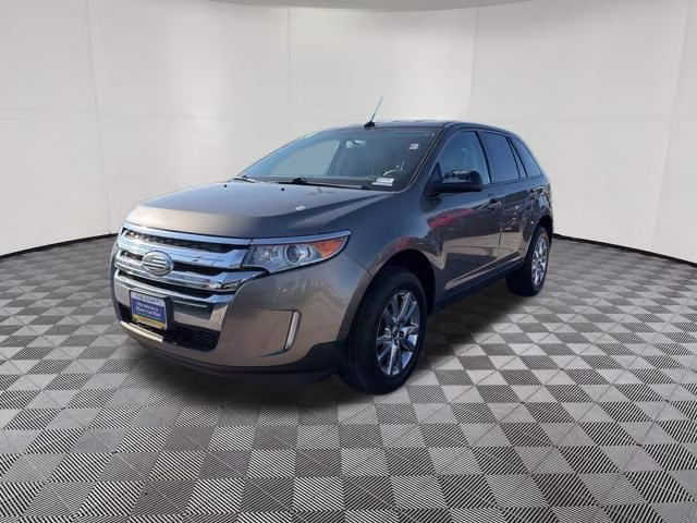2014 Mineral Gray Metallic Ford Edge SEL FWD SUV