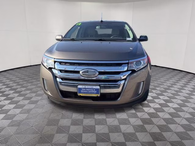2014 Mineral Gray Metallic Ford Edge SEL FWD SUV