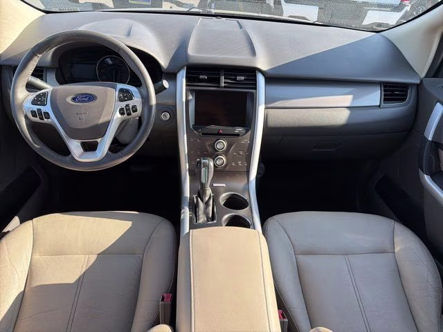 2014 Mineral Gray Metallic Ford Edge SEL FWD SUV