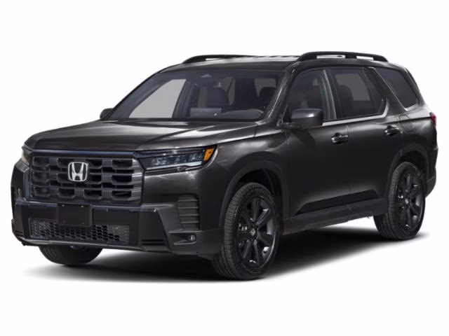 2026 Crystal Black Pearl Honda Pilot Sport AWD SUV