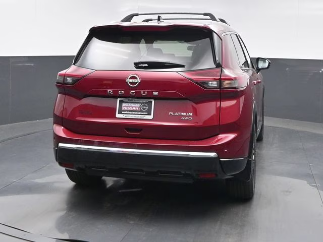 2026 Scarlet Ember Tintcoat Nissan Rogue Platinum AWD SUV