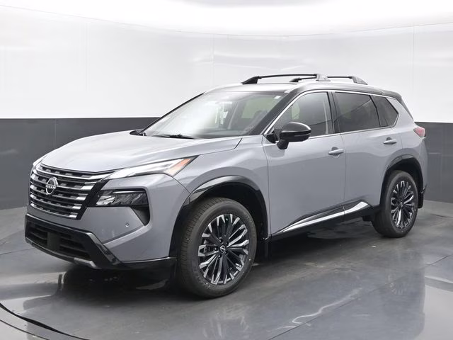 2026 Boulder Gray/Super Black Nissan Rogue Platinum AWD SUV
