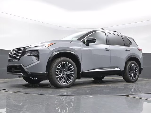 2026 Boulder Gray/Super Black Nissan Rogue Platinum AWD SUV