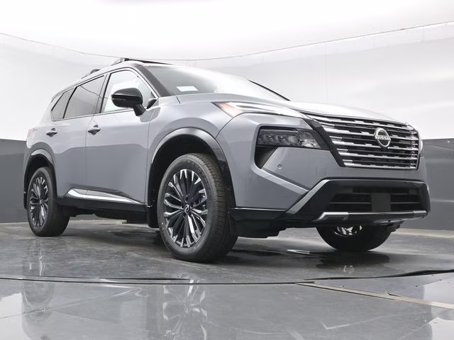 2026 Boulder Gray/Super Black Nissan Rogue Platinum AWD SUV
