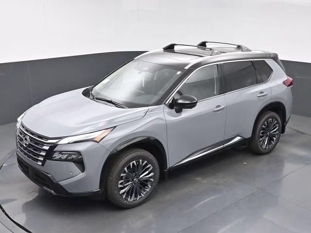 2026 Boulder Gray/Super Black Nissan Rogue Platinum AWD SUV
